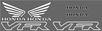 1993 Honda vfr 750 decals #2