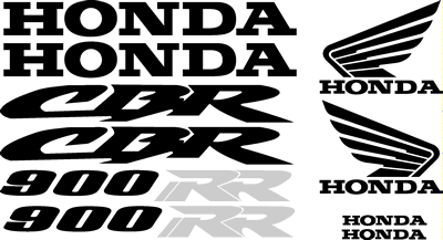 Honda Fireblade 1996 Model Full Decal Set