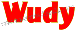 Wudy decal 2 colour