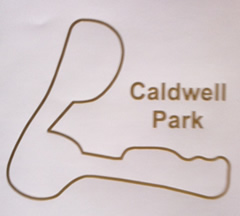 Caldwell Park Circuit Map Decal