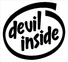 Devil Inside Decal