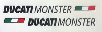 Ducati Monster Decal