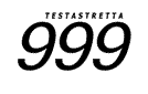 Ducati 999 Testastretta number decal Right