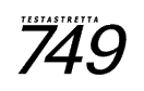 Ducati 749 Testastretta number decal Left