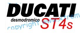 Ducati ST4s Desmodromico Decal Right 2 Color
