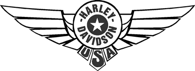Harley Davidson USA Decal