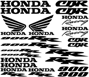 Honda 900RR 24 Decal Set