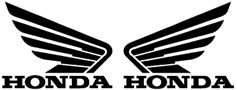Honda Wings Pair Reflective Colour 