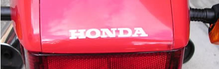 Single Honda decal for the Honda Nighthawk