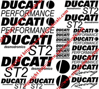 Ducati ST2 22 Decal Set