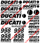 998 Ducati testastretta 24 Decal Set