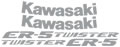 Kawasaki ER5 Decal set 1996 to 2001 Models