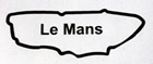 Le Mans Circuit Map Decal