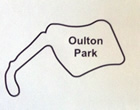 Oulton Park Circuit Map Decal