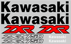 Kawasaki ZXR 750 Decal Set 1990 Model